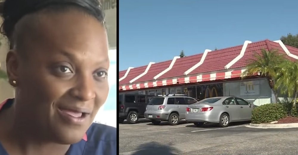 Nurse at McDonald’s hears screams coming from bathroom. When she opens the door — holy moly