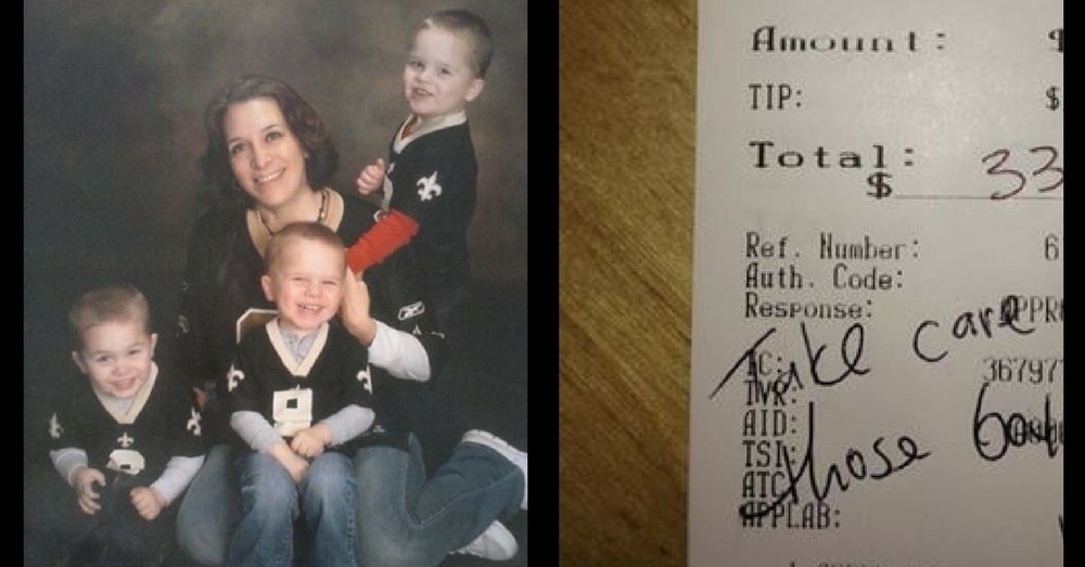 Grandma Struggles To Raise Triplets, Then She Finds The Note From A Stranger