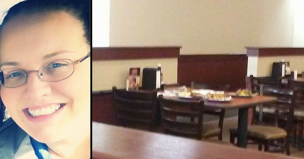 Cops Rush Out Of Restaurant Before Eating, Then She Notices Something Amazing
