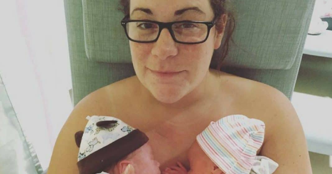 Mom Holds Premie Twins For 1st Time, But Something About Picture Catches Her Eye