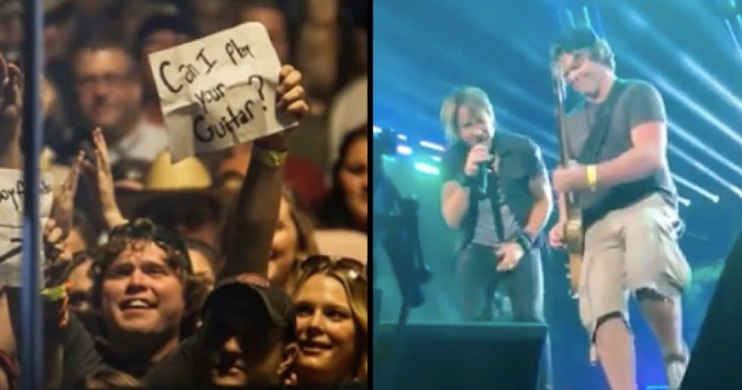 Fan Asks To Play Keith Urban’s Guitar. What Happens Next Made My Mouth Drop