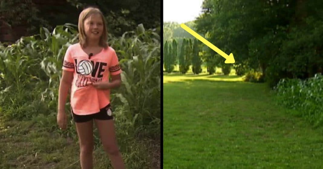 9-Yr-Old Hears God Telling Her To Check Bushes. When She Looks Inside She Can’t Believe Her Eyes…