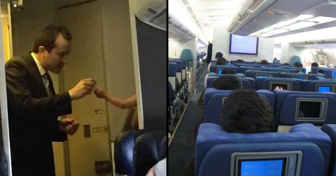 Mom Can’t Get Baby To Stop Screaming. That’s When Flight Attendant Asks Her To Come To Back Of Plane