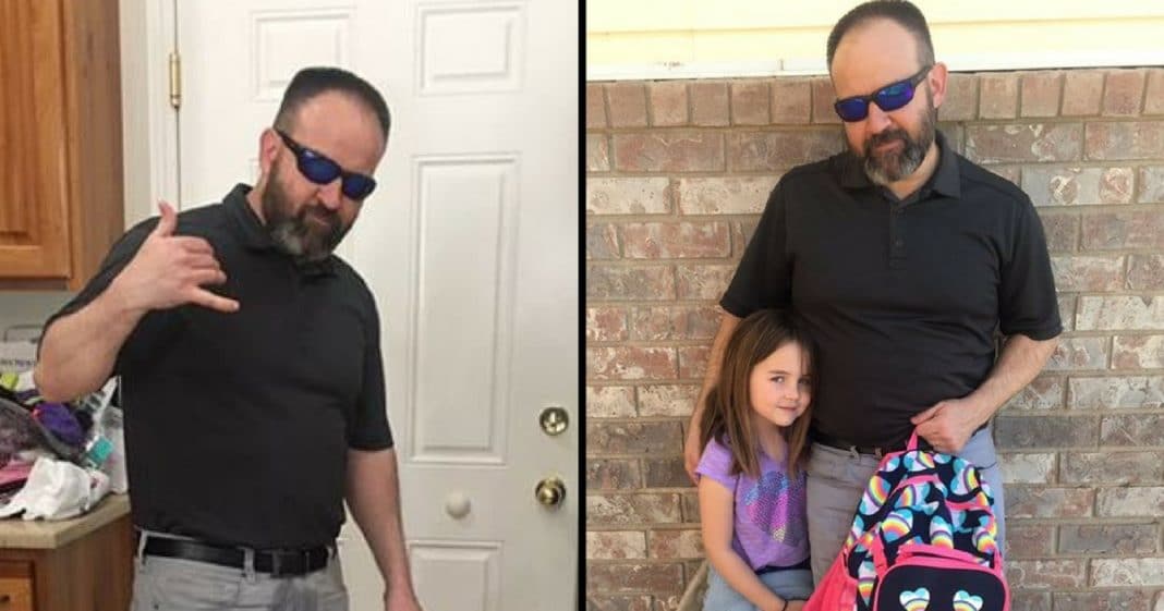 6-Yr-Old Wets Her Pants At School. The Way Her Dad Arrives To Pick Her Up Will Melt Your Heart