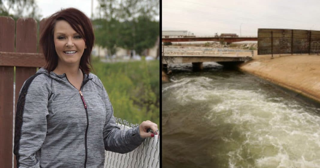 Mom Sees Stroller Upside Down In Rushing Water, Then She Realizes Toddler Is Still Inside
