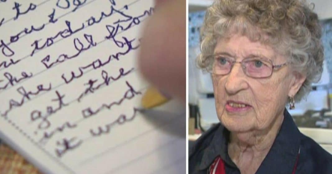 98-Yr-Old Grandma Has Spent Years Sending Special Messages To Deployed Soldiers
