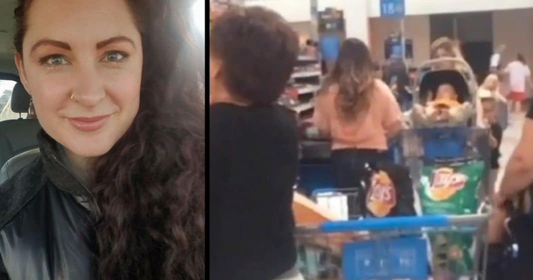 Couple Mocks Struggling Mom At Walmart. That’s When A Stranger Steps In