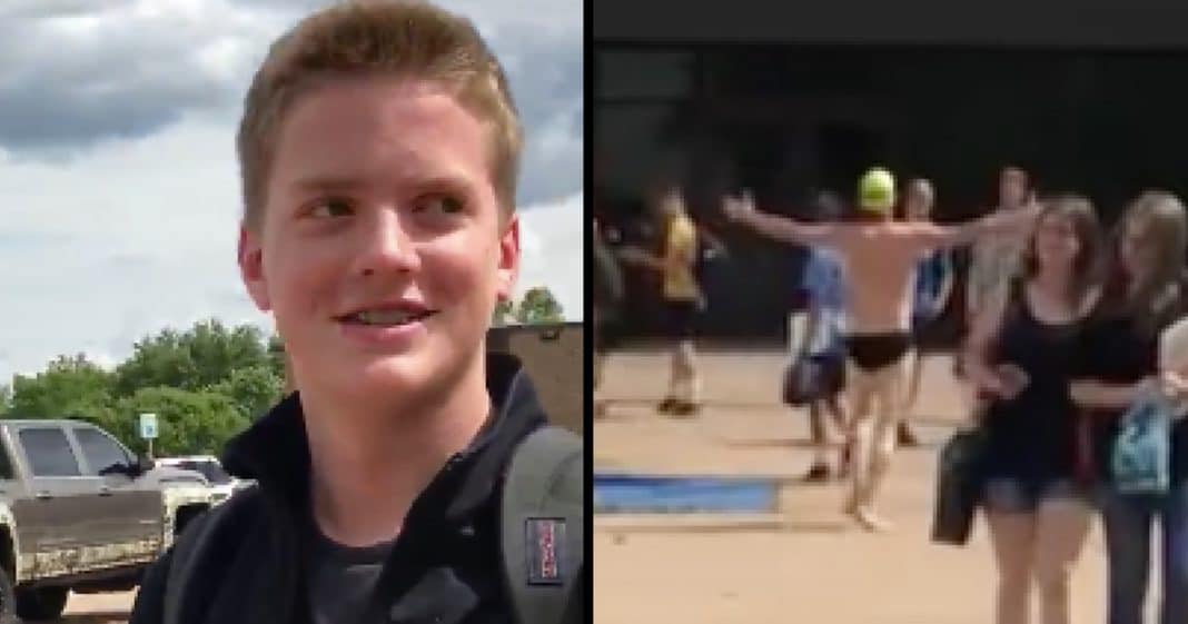 This Guy Just Won Dad Of The Year After The Hilarious Way He Picked Up His Teen From School