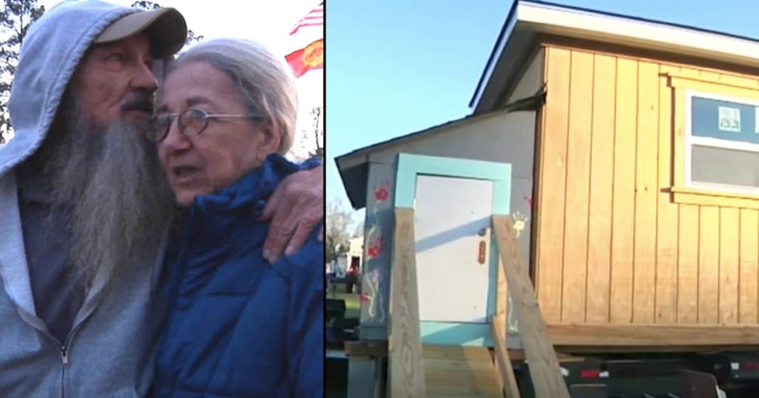 Veteran And Wife Sleep In Freezing Cold, Left In Tears When Kids Tell Them House Is Theirs