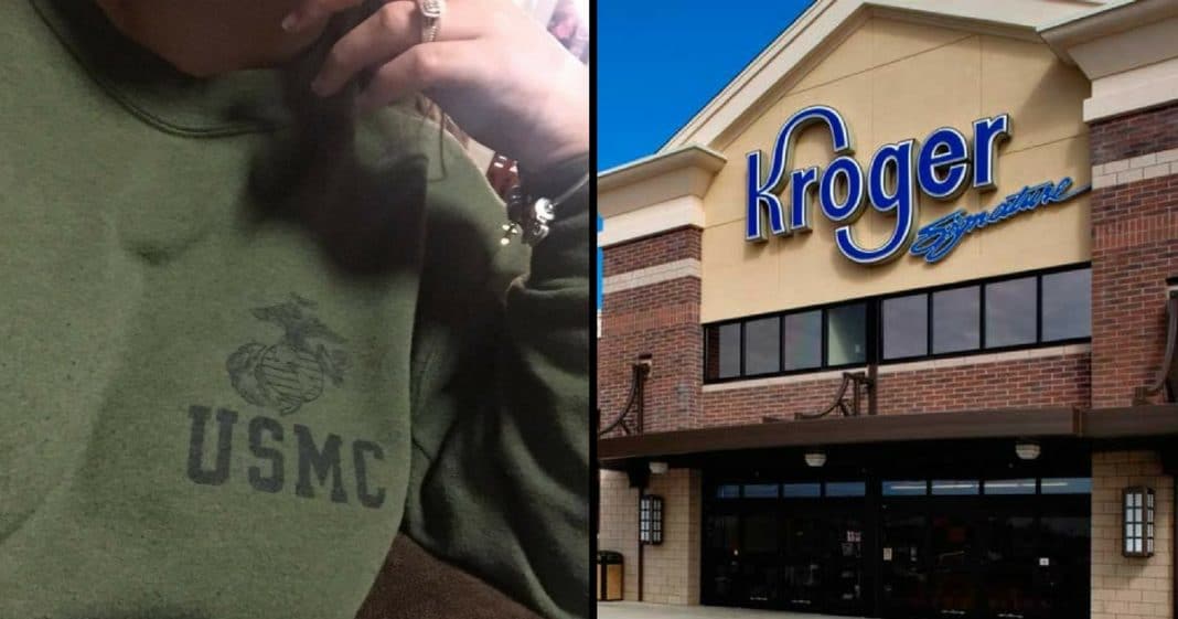 Stranger Stops Mom At Store, Asks Where Husband Is. What He Does Next Leaves Her In Tears