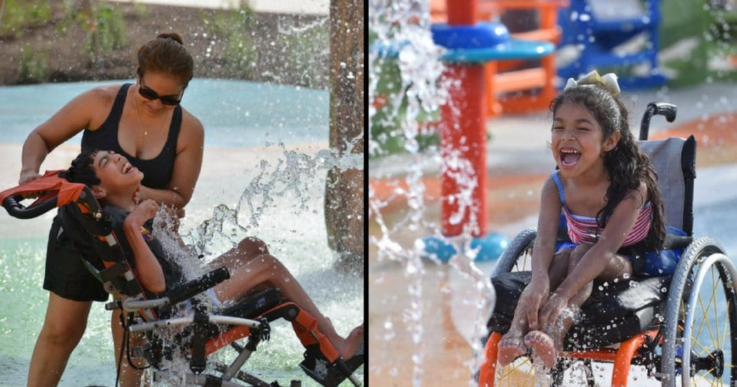 Check Out This Awesome Water Park Designed Just For Kids With Special Needs