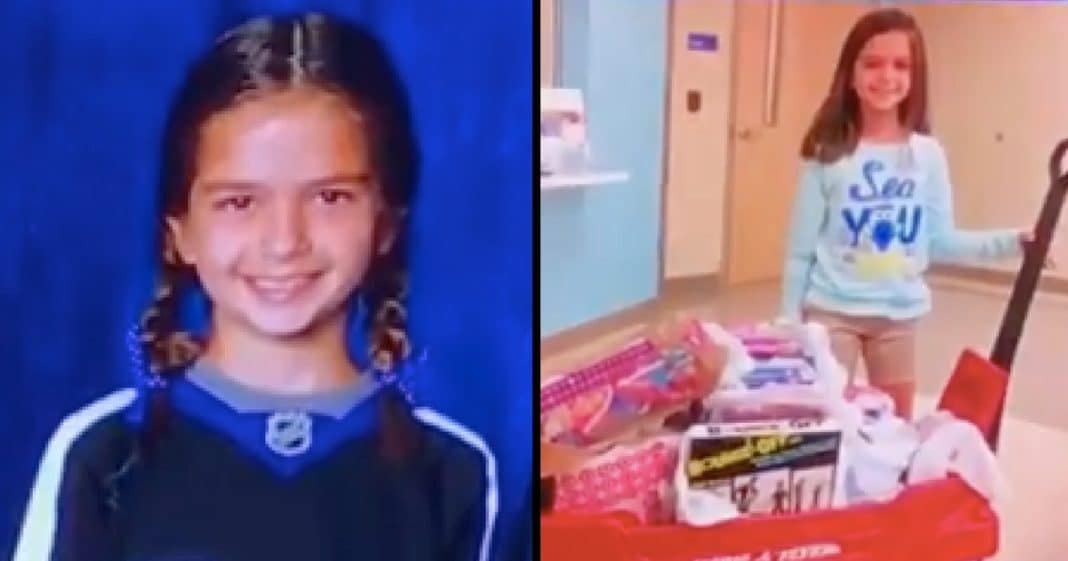 9-Yr-Old Asks For Toys For B-Day, But What She Does With Them Is The Real Story
