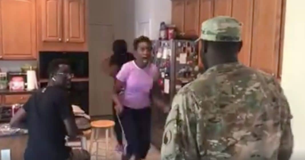 Returning Soldier Surprises Family, But His Mom’s Reaction Has Me In Tears