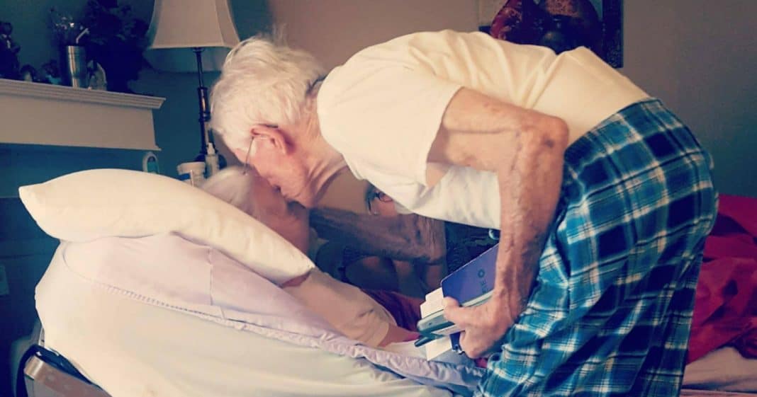 Man Paralyzed 1 Yr After Wife Dies. Then Granddaughter Looks Over, Gasps When She Sees It