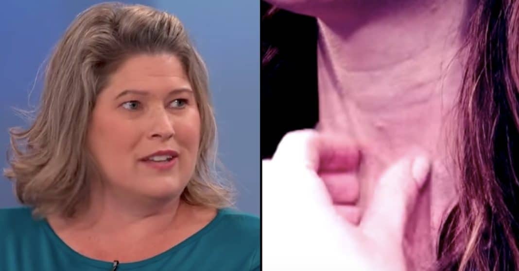 Mom Sees Strange Bump On Daughter’s Throat, Then Turns On TV And Calls Doctor Immediately