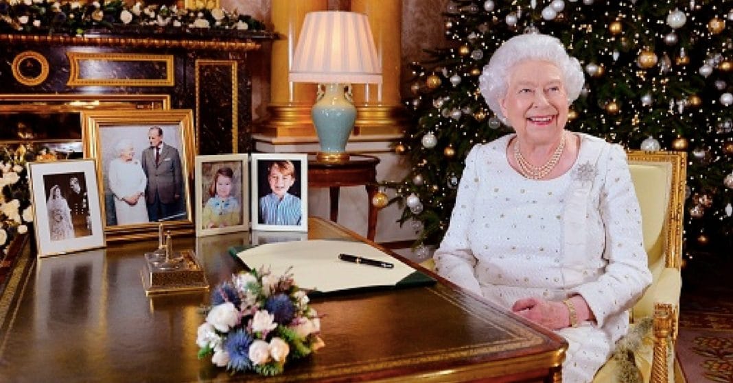 Queen Elizabeth Makes Surprisingly Romantic Shout-Out During Annual Christmas Message
