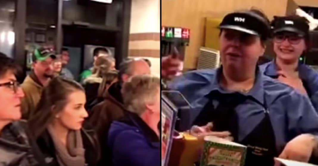 Waiter Sighs When Dozens Come In After Church. Eyes Pop When She Sees What They Leave Behind
