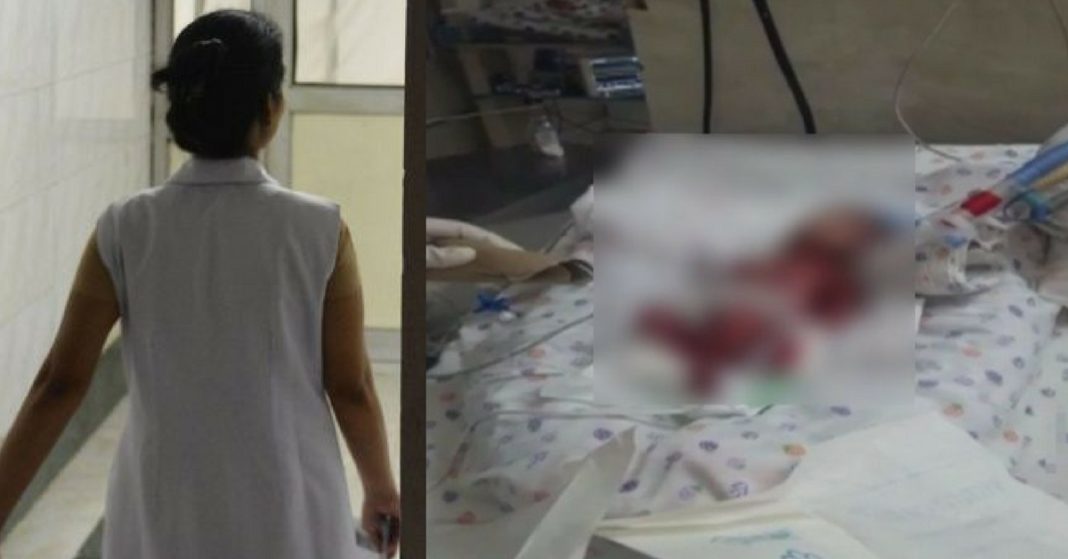 Doctors Tell Heartbroken Parents Both Twins Died, Then Mom Sees Plastic Bag Start To Move