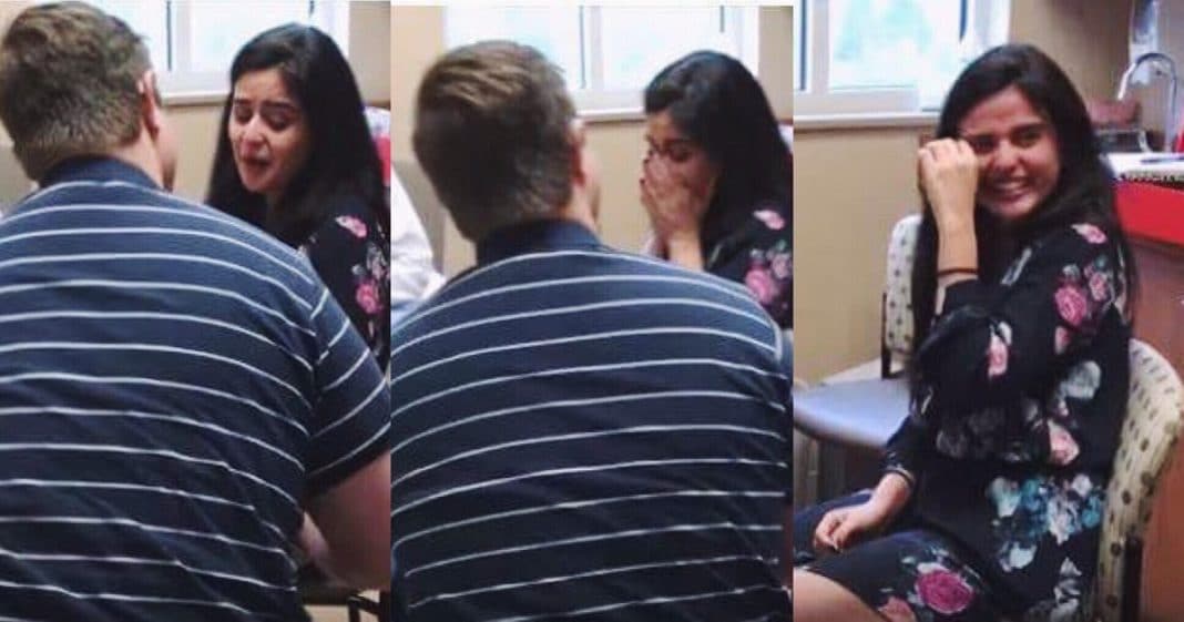 She Gets An Implant And Hears For The First Time. First Thing Boyfriend Says Has Her In Tears