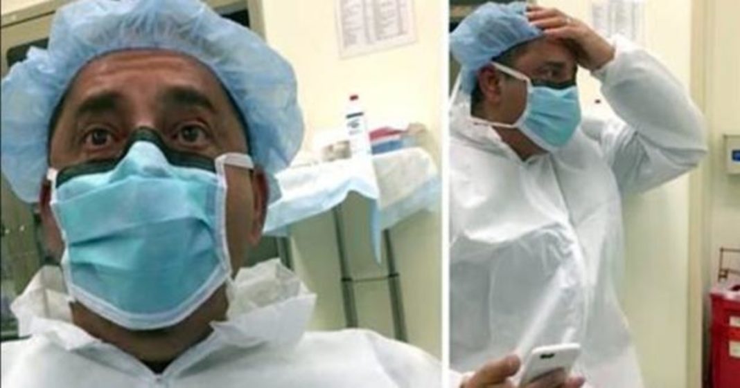 Wife starts giving birth to their 6th baby – dad looks down and immediately begins screaming