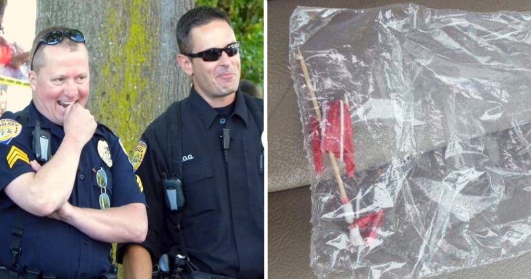 Man Calls Police After Finding ‘Drugs’ In Wife’s Purse – But What He Actually Found Has Cops In Stitches