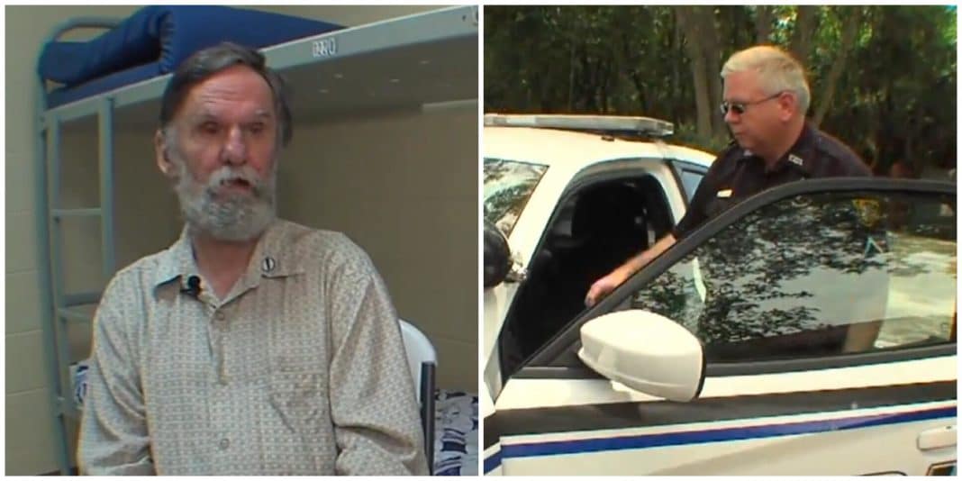 Homeless & Living In Cardboard Box For 3 Yrs, Then Whole World Changes When Cop Finds Forgotten Account