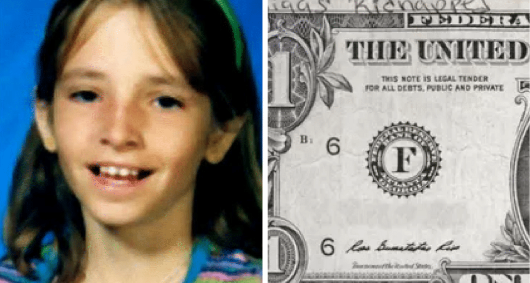 Girl Age 11 Disappears While Waiting For Ice Cream Truck, Nearly 20 Years Later $1 Bill Found With Chilling Note