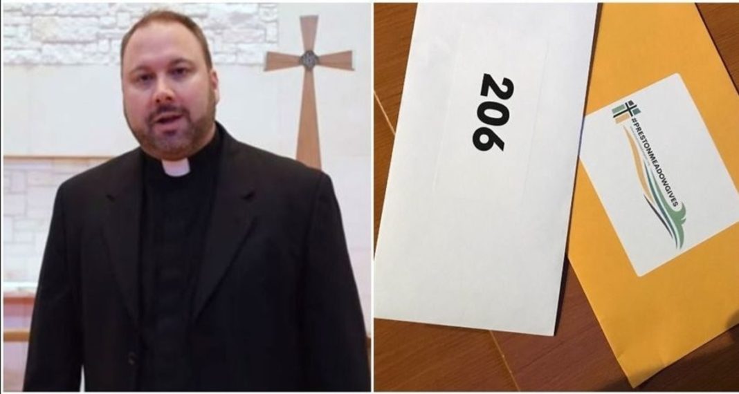 Pastor Hands Everyone In Congregation Numbered Envelope With Check Inside, But There’s A Catch