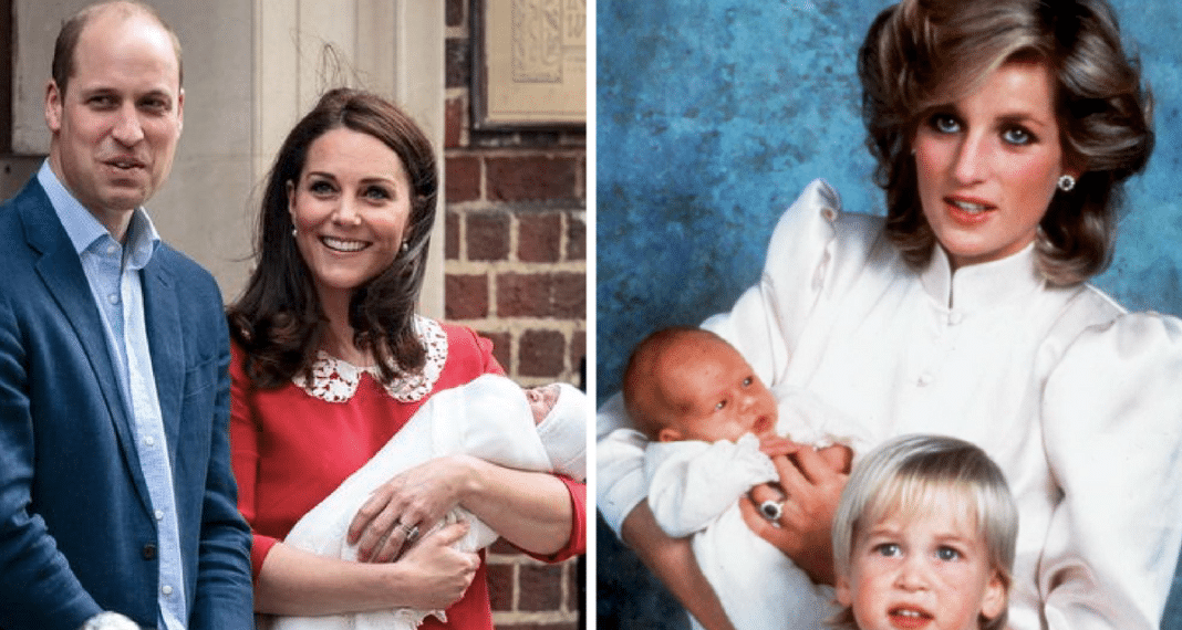 Kate Middleton Pays Beautiful Tribute To Princess Diana Just Hours After Giving Birth To Son