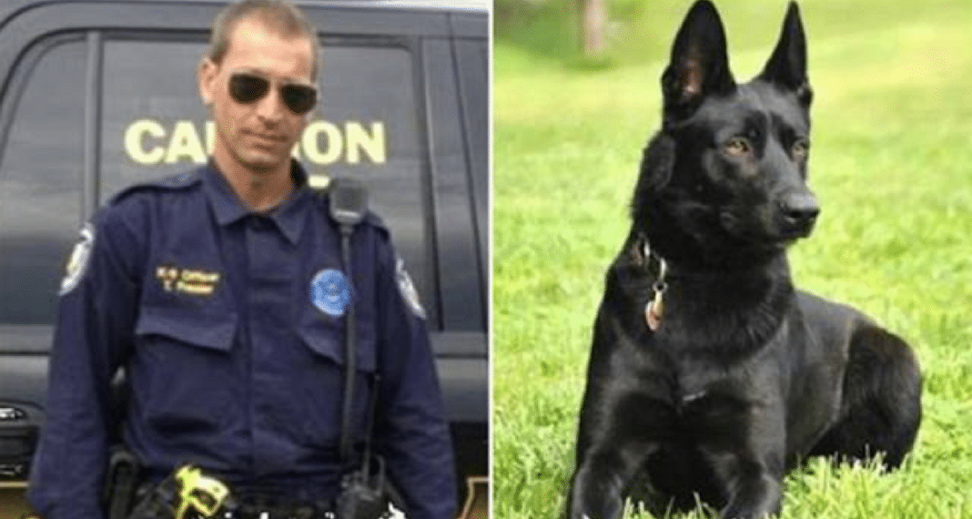 Gang members drag cop into woods to kill him – don’t see K9’s reign of terror coming