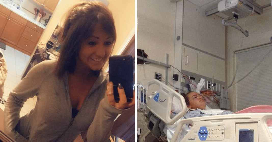 Doctors Think Age 23 Woman’s Flu-Like Symptoms Are Strep Throat, Days Later She’s Nearly Dead