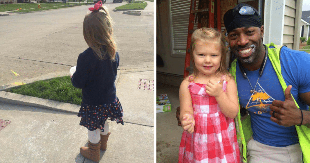 Girl Shares Birthday Cupcake With Garbage Man, She Wasn’t Prepared For What He Did 6 Months Later