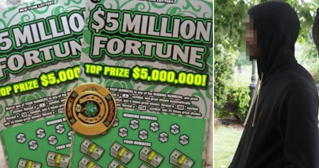 24-Yr-Old Wins $5 Million Lottery – Plans To Buy House For Single Mom Who Worked 2 Jobs To Raise Him
