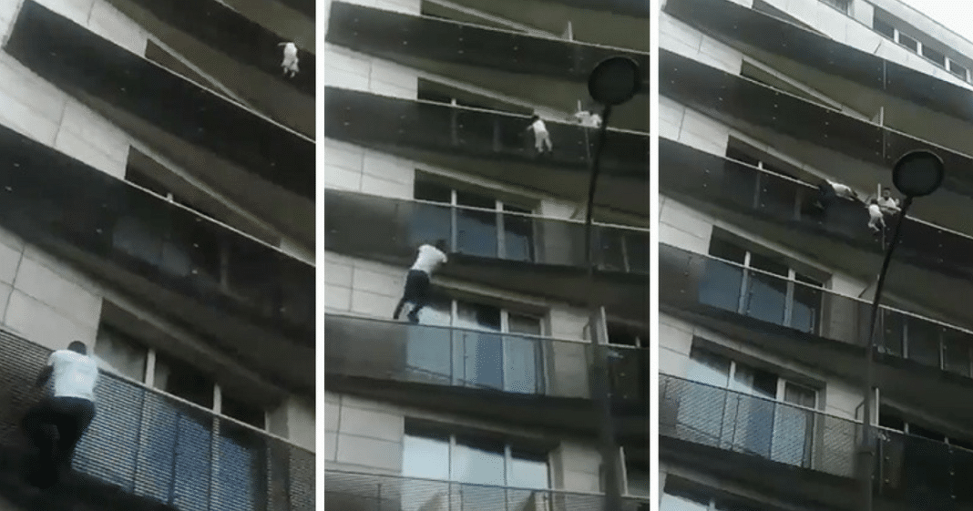 22-Yr-Old Spots Age 4 Boy Dangling From Balcony, Doesn’t Think Twice Before Scaling Building To Save Him