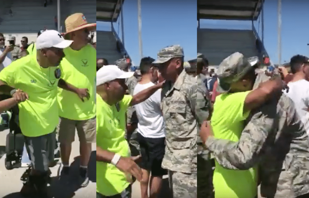 Army Vet Suffering From ALS Miraculously Walks For Son’s Air Force Graduation: ‘God Was With Me’