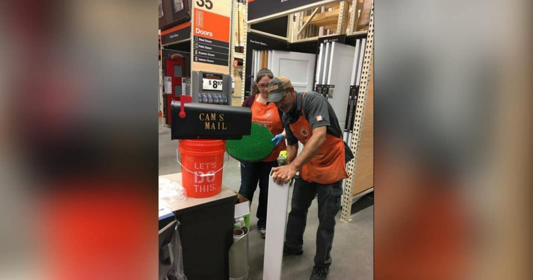 G’ma Walks Through Home Depot To Find Gift For Autistic Grandson, Surprise From Employees Leaves Her In Tears