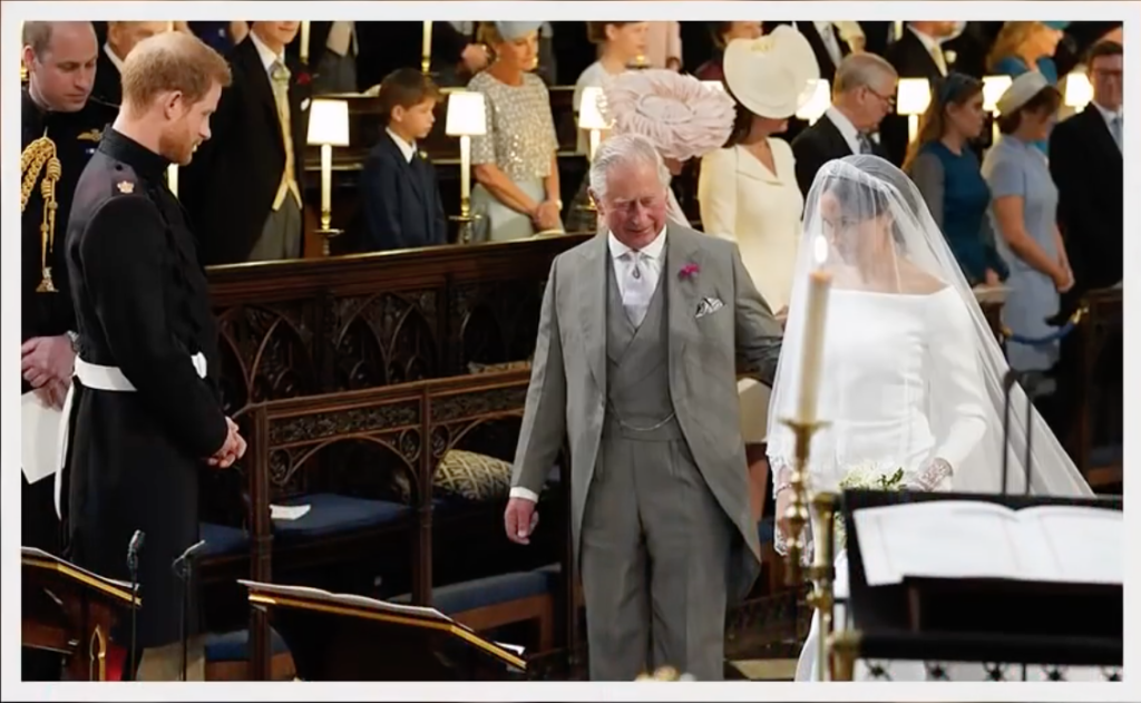 Prince Charles at Prince Harry and Meghan Markle's wedding