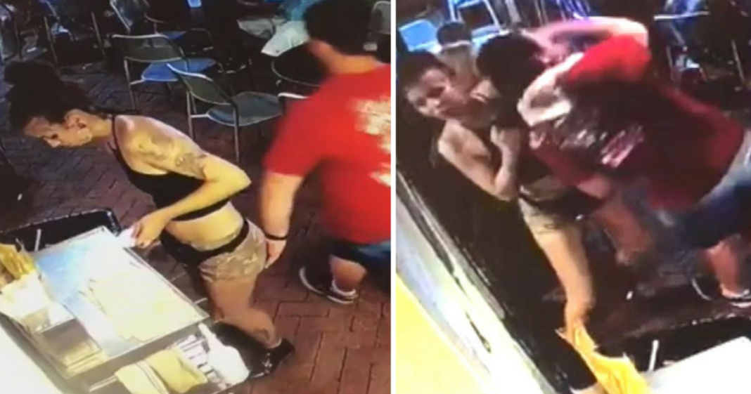 Man Gropes Waitress While On Date With Mom Of His Twin Daughters – Instantly Regrets It