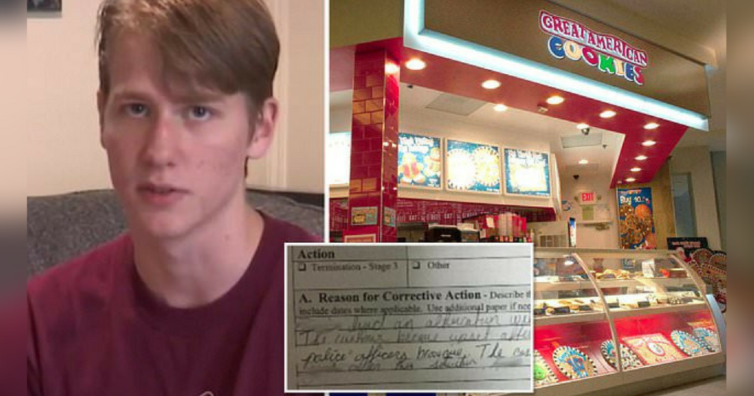 Teen Cashier Pays For Cop’s Cookie, Family Standing In Line Throws Fit And Gets Him Suspended