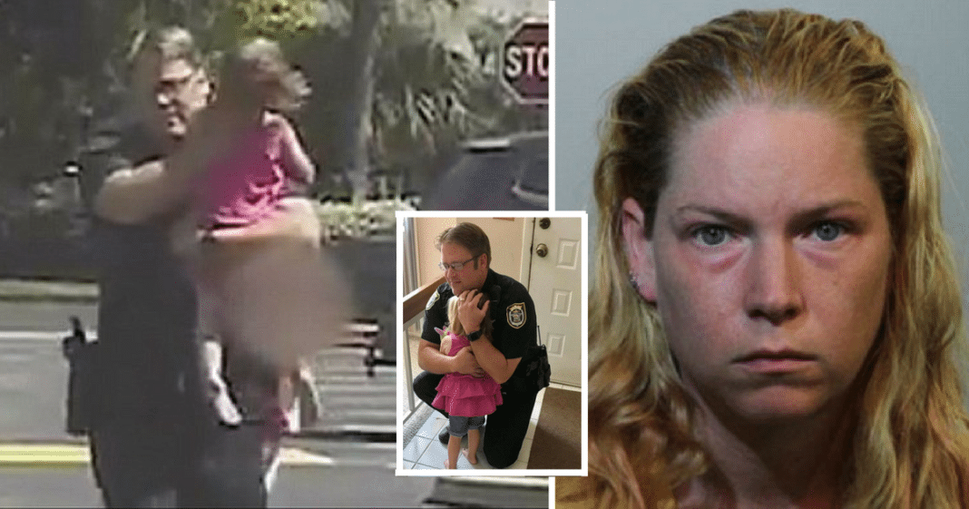 Harrowing Moment Cop Pulls Age 3 Girl From Hot Car After She Was Trapped Inside For 12 Hours