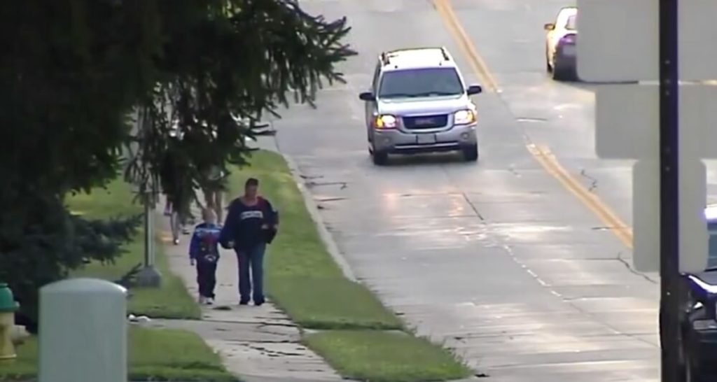 She Walks Her Son To School For Hours Each Day. Then A Stranger Recognizes Their Faces From TV