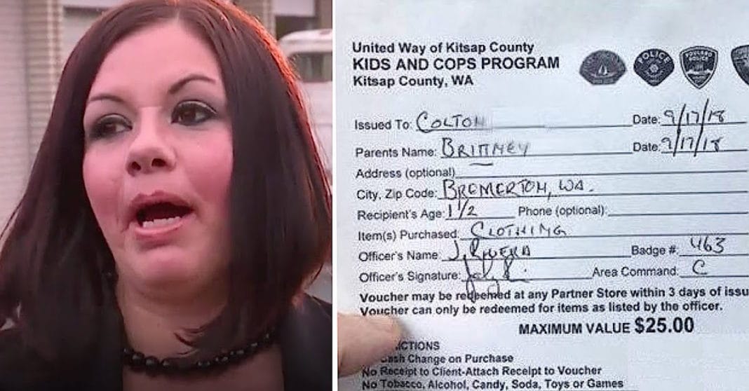 Single Mom Expects A Ticket When She’s Pulled Over, Then Cop Hands Her Slip With Son’s Name On It