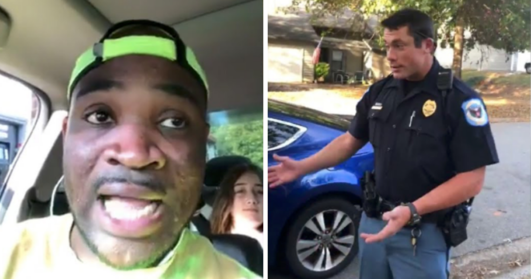 Woman Spends All Day Following Black Man Babysitting 2 White Kids, Ends Up Calling Cops On Him