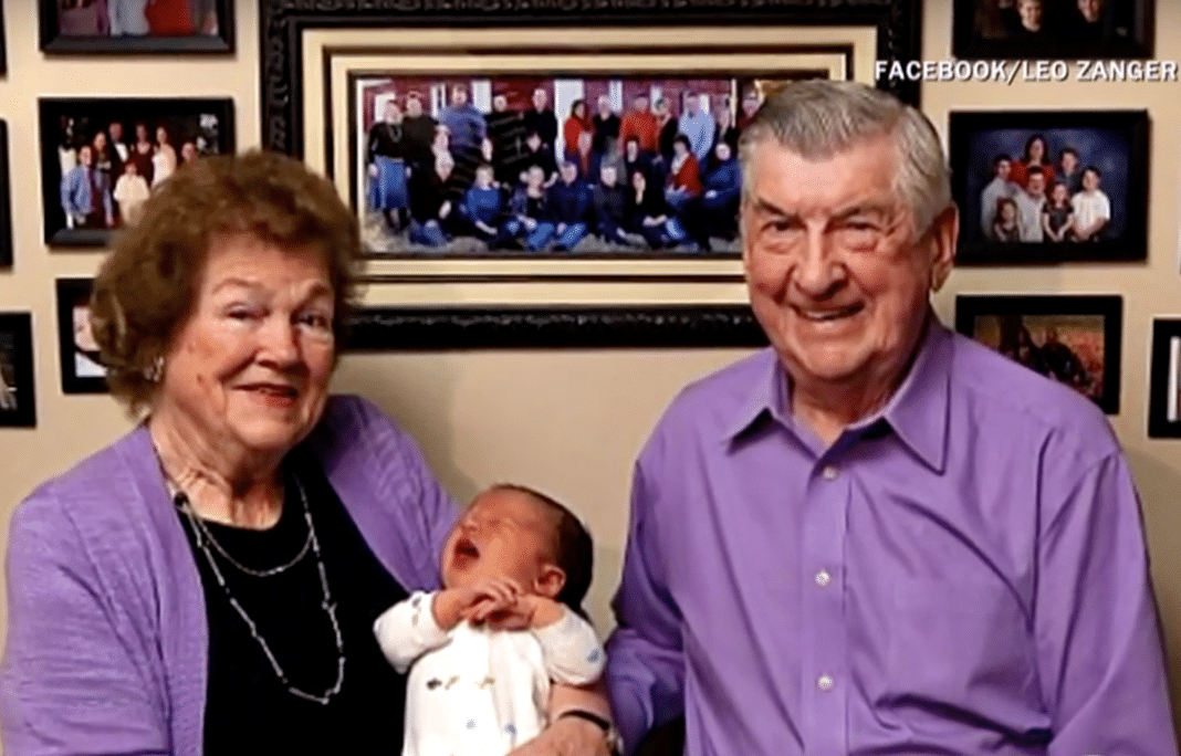 Couple Celebrates 61 Years Of Marriage And The Birth Of Their 100th Grandchild