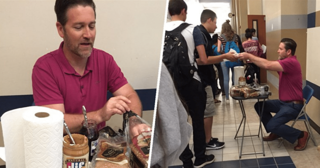 Teacher Wins The Internet After Making 50 Sandwiches For Students Who Didn’t Eat Before 3-Hour Test