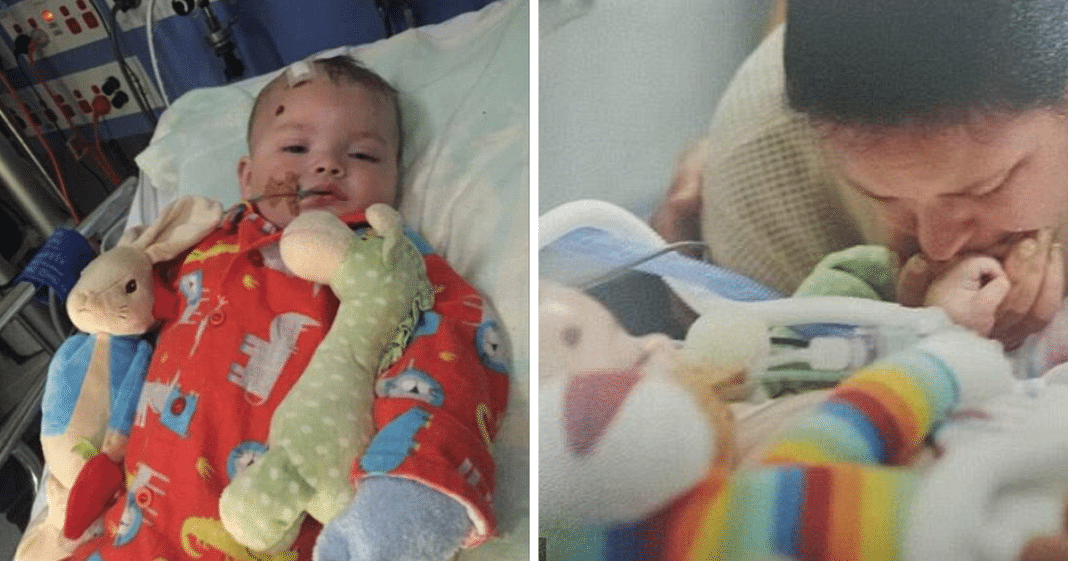 7-month old boy savagely beaten by uncle refuses to die after life support is switched off
