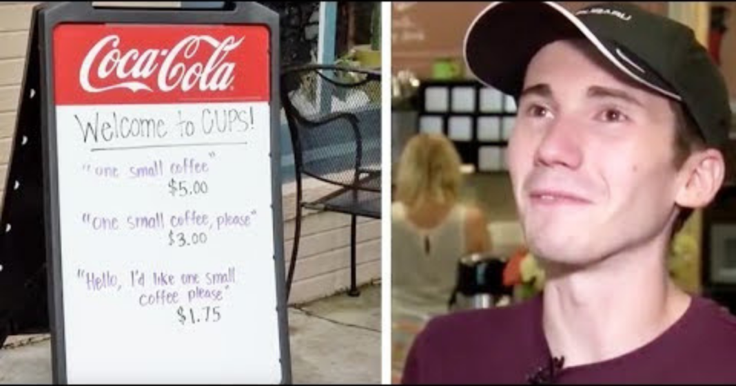 Owner is sick of rude customers, so he puts up a sign to show them their new ‘charges’