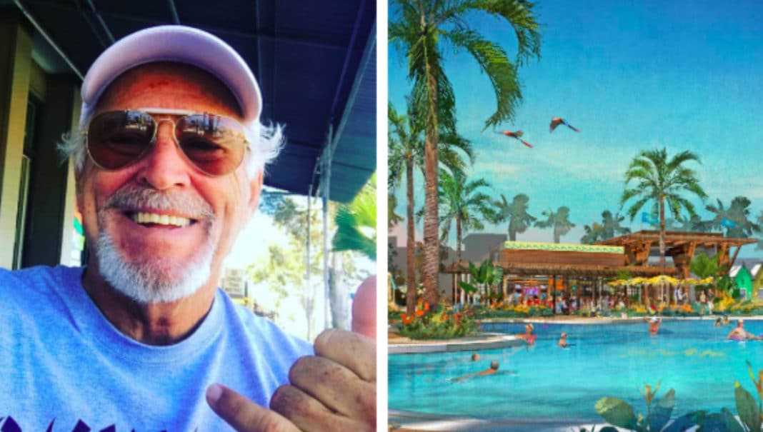 Legendary American entertainer Jimmy Buffett to open Margaritaville-themed retirement community