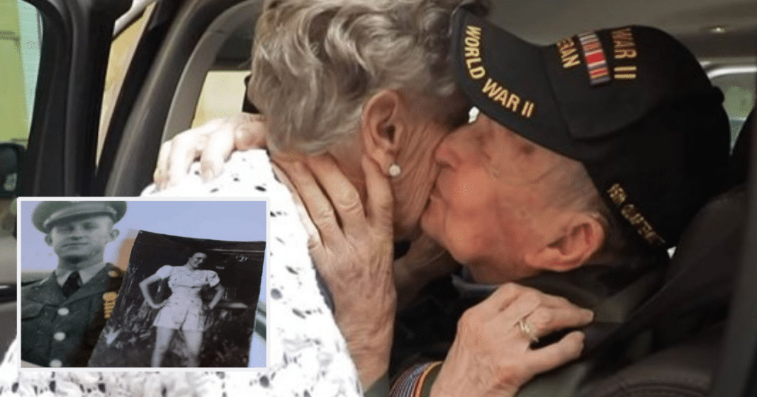 97-year-old D-Day vet reunites with lost love of his life after 75 years