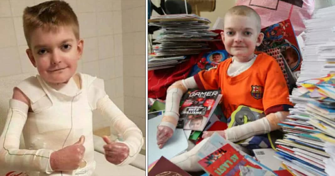Sick boy who told mom he ‘had enough of life’ gets over 10,000 birthday cards from total strangers